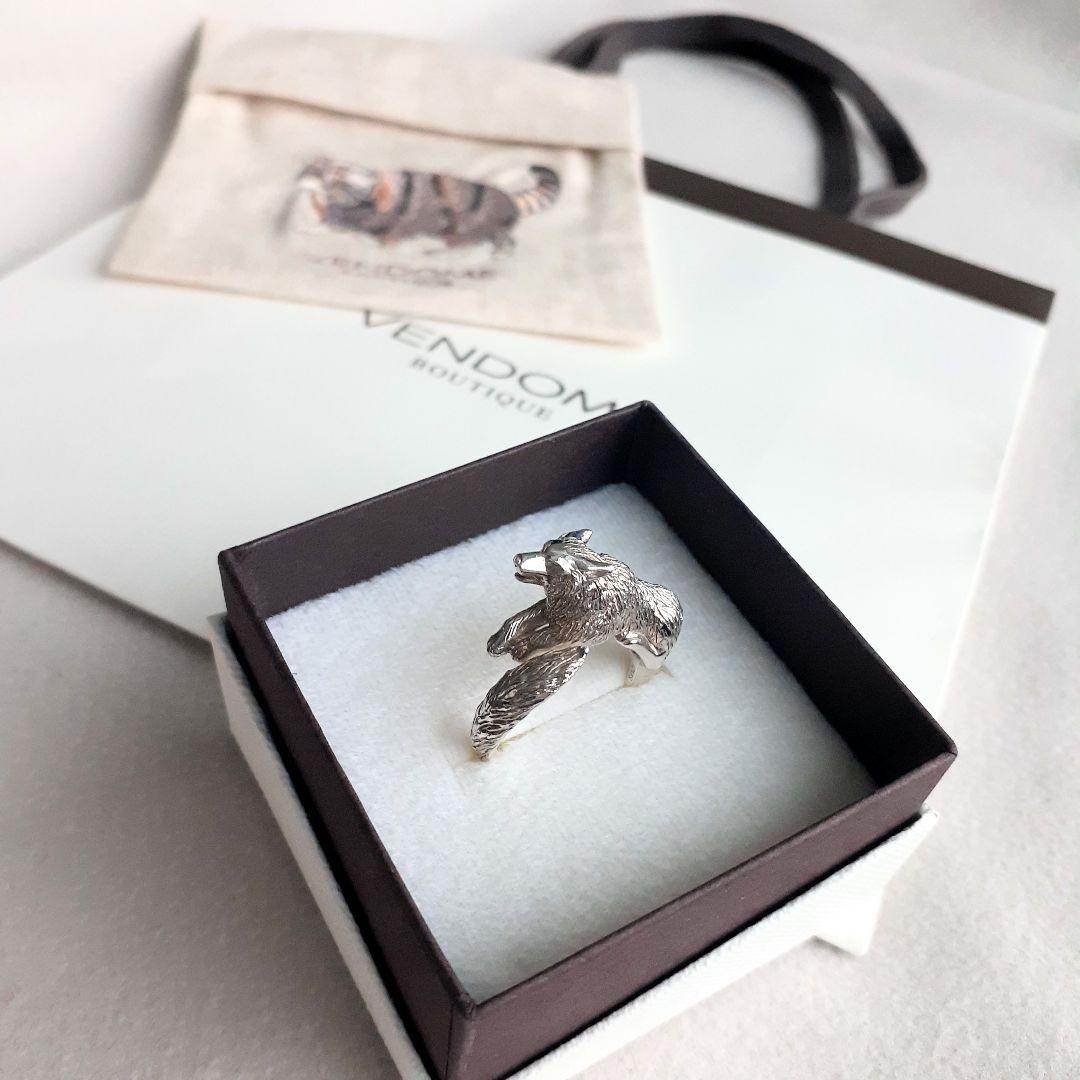 VENDOME BOUTIQUE　シンリンオオカミ リング　旭山動物園　シルバー