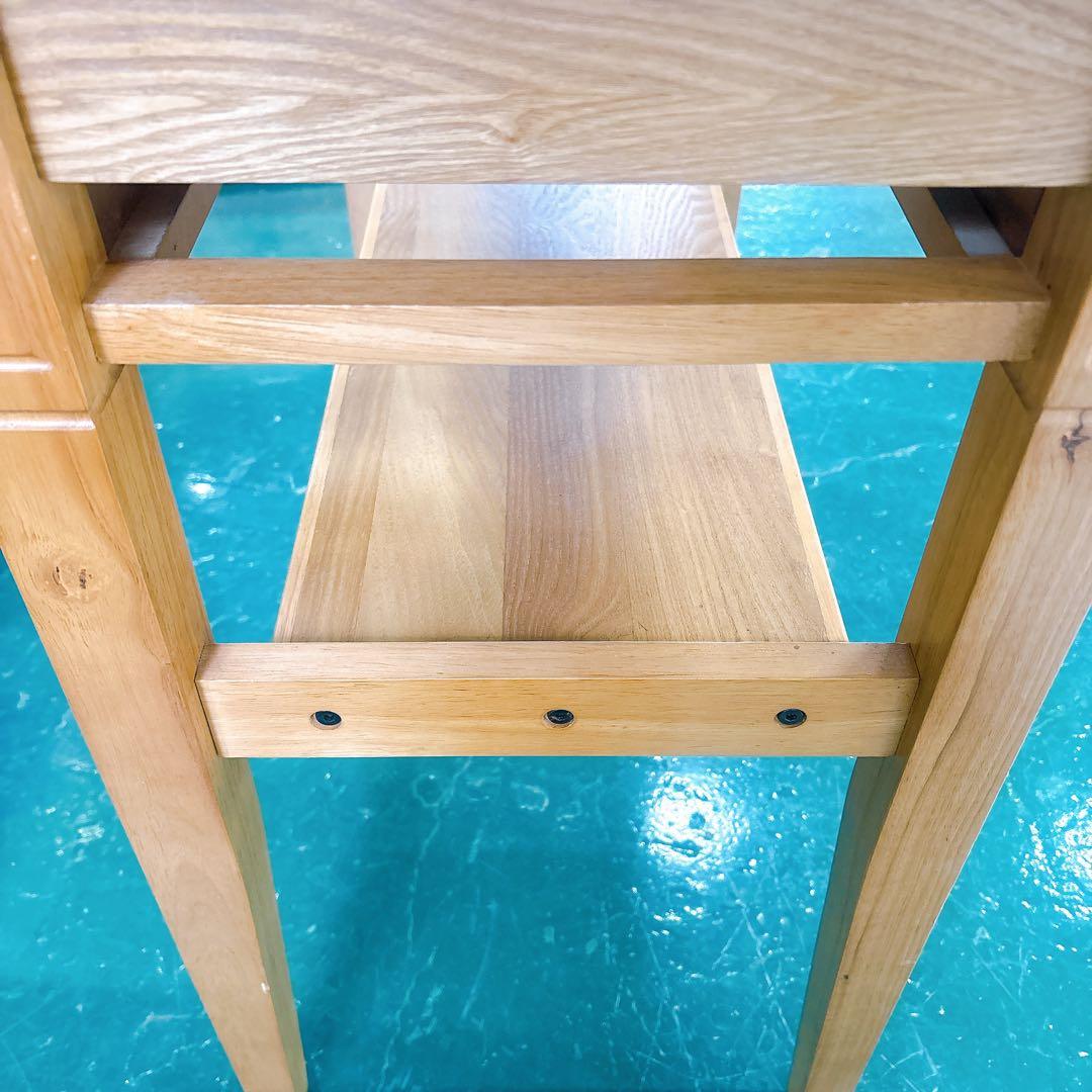 [送料設置込み】美容室 ドレッサー 片面 サロン 鏡台 木製