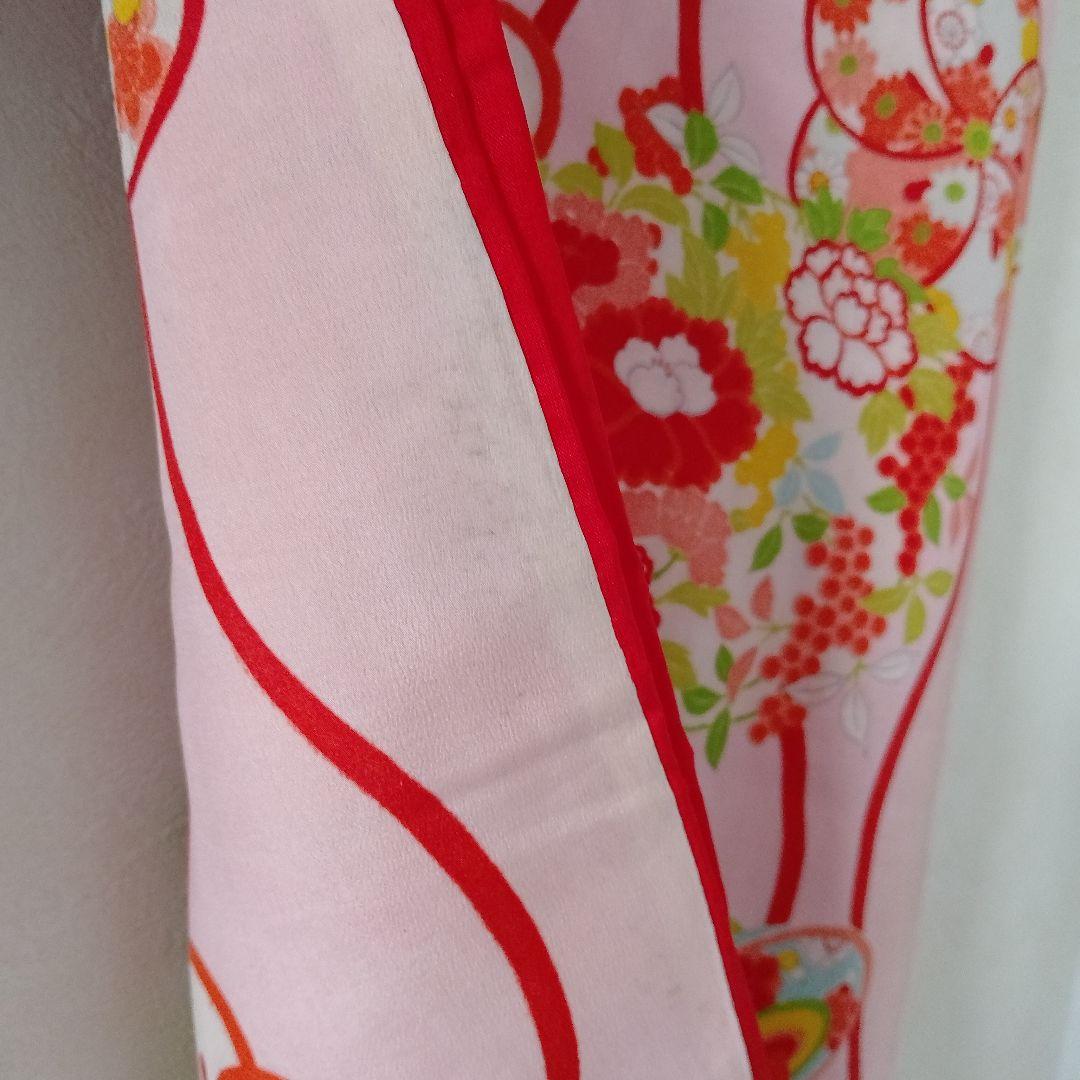 ゴ*ラ様 七五三　アンティーク　女の子着物　正絹　保管品