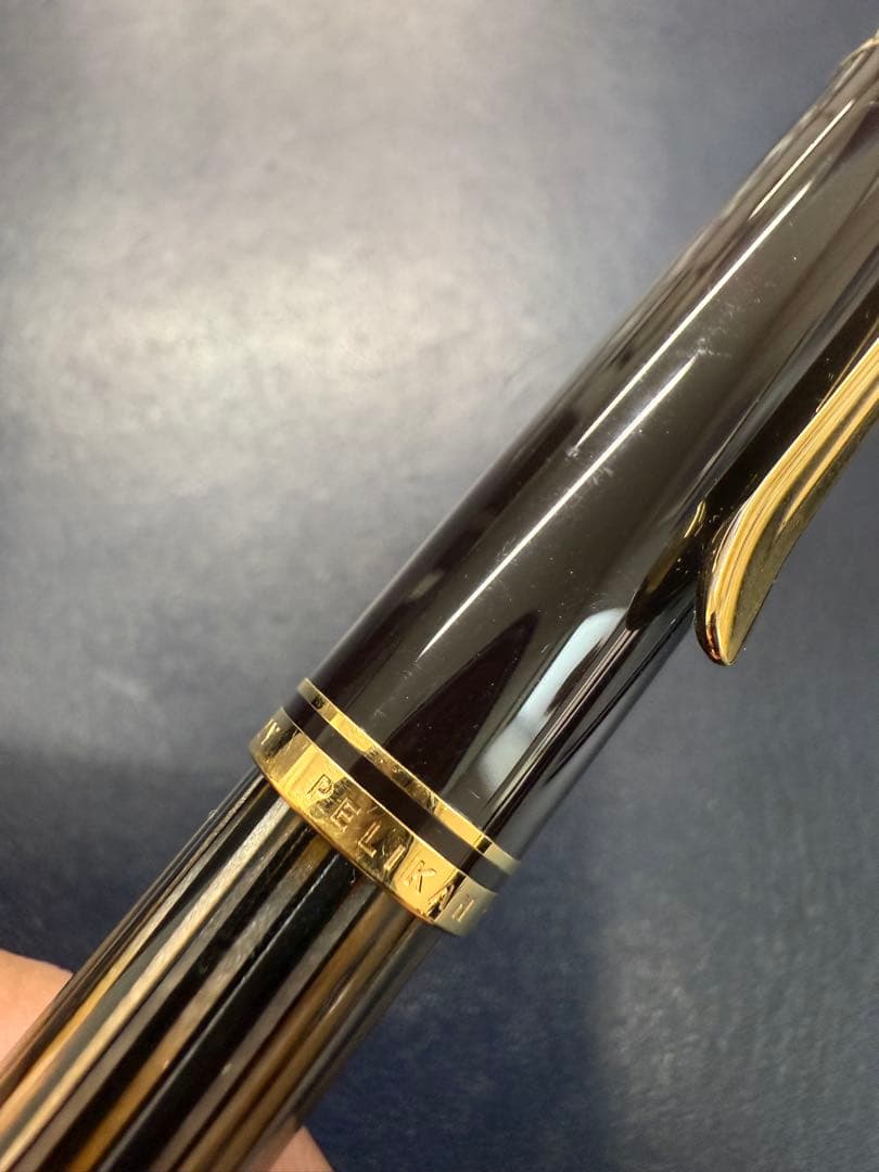 ペリカンスーベレーン M400 万年筆 (茶縞) M400BRW Fサイズ