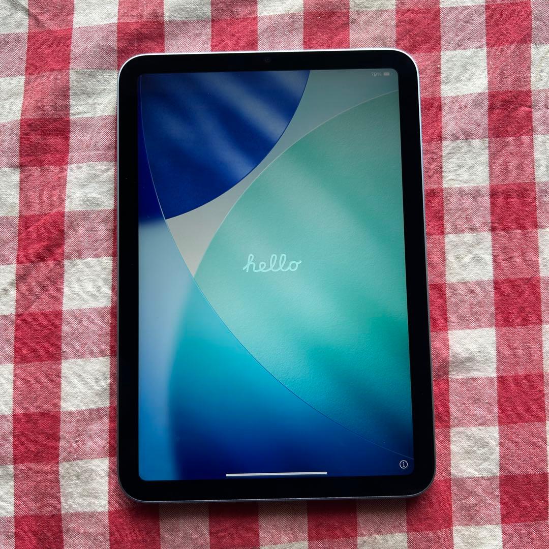 iPad mini (第７世代・A17 Pro) ブルー 128GB Wi-fi