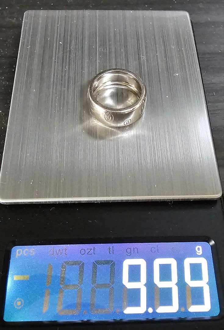 ぽ*読様 カルティエ　ハッピーバースデー　リング　ラージ　LM　Cartier