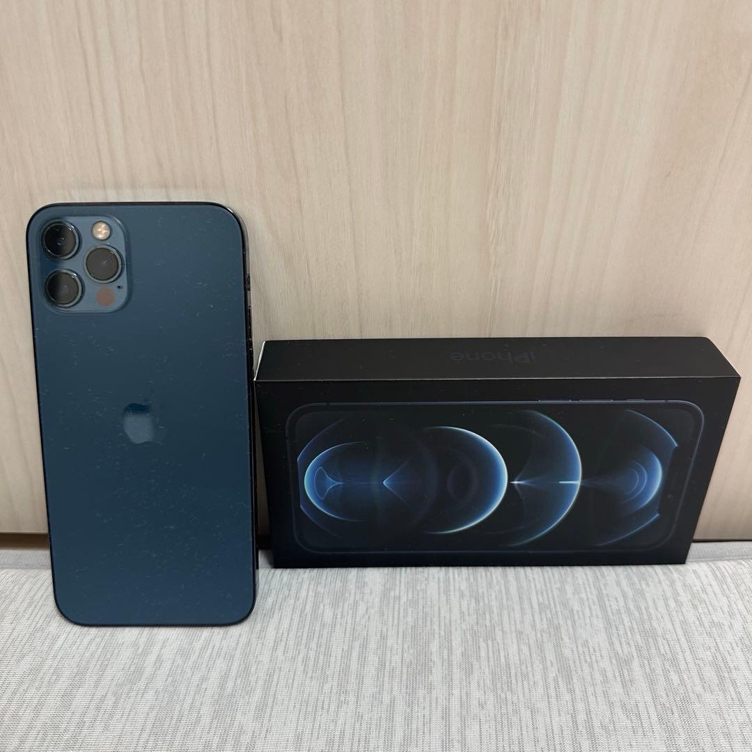 iPhone 12 Pro 256GB パシフィックブルー SIMフリー　美品