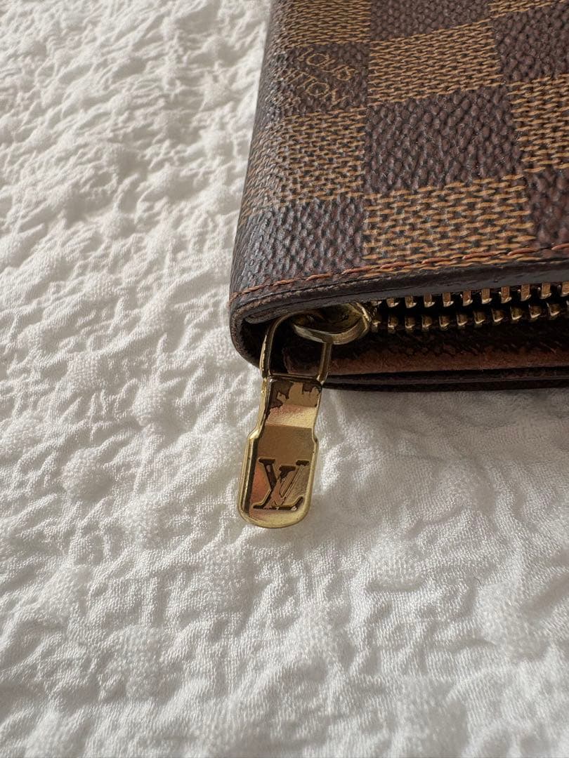 Louis Vuitton ルイ・ヴィトン ダミエ 二つ折り財布　トレゾール