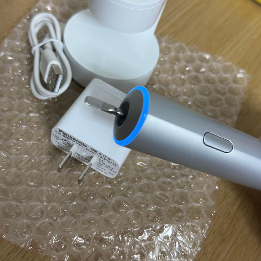 パナソニック 音波振動ハブラシ ドルツ 最上位モデル EW-DT63-S