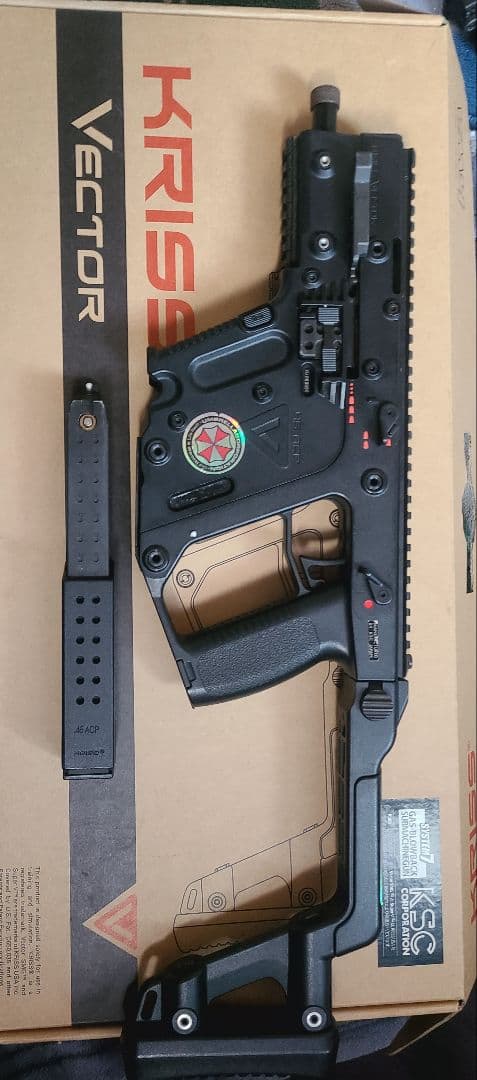 KRISS VECTOR ガスガン ブラック
