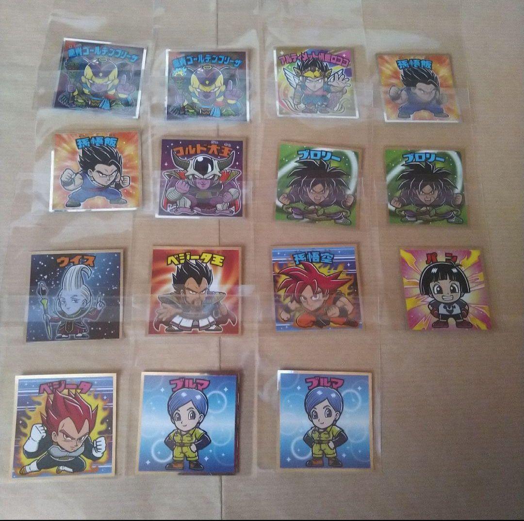 ドラゴンボール ウエハース シール 食玩 超戦士ウエハースシール 他 1285枚