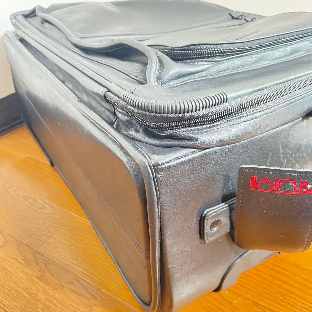 【廃盤希少品】TUMI オールレザー　キャリー　ケース 67L　3-4泊仕様