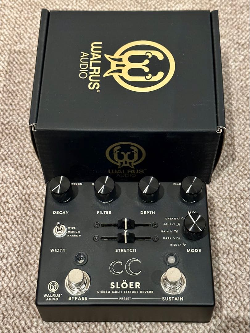 WALRUS SLÖER リバーブエフェクター