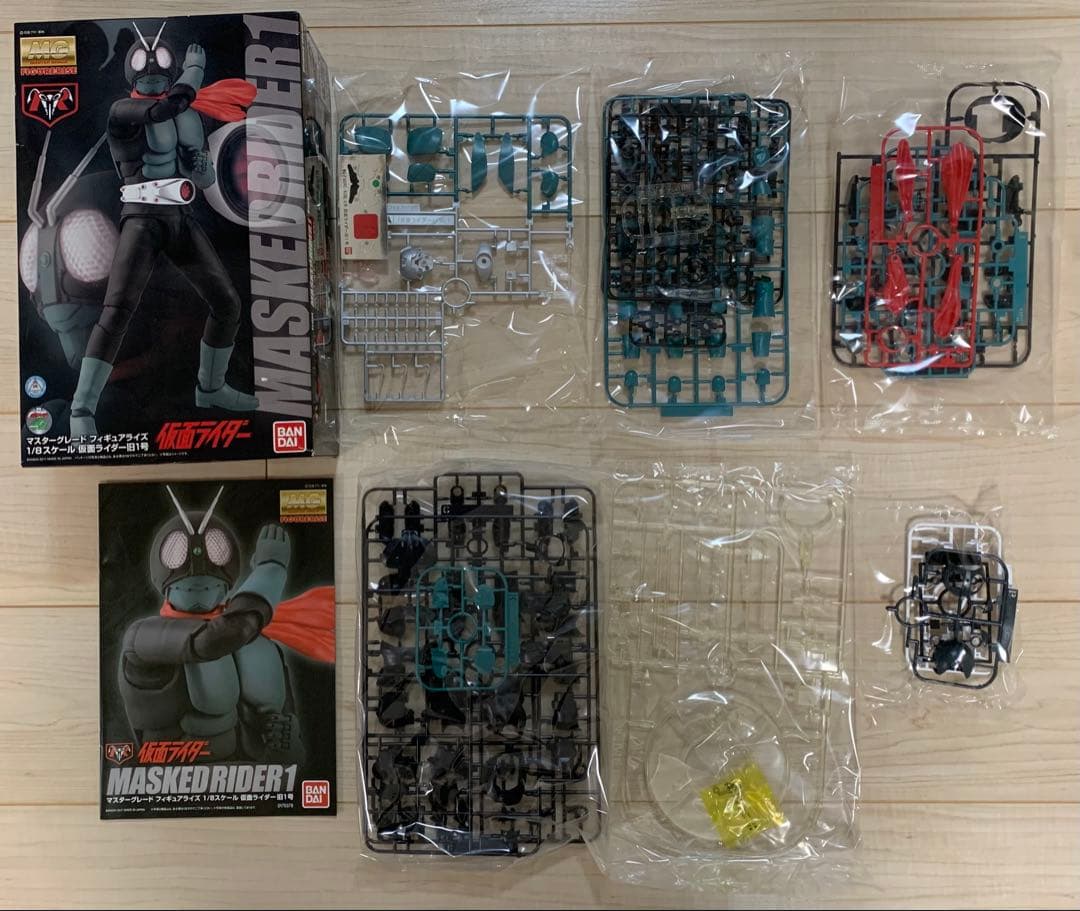 仮面ライダープラモデル　まとめ売り9点セット