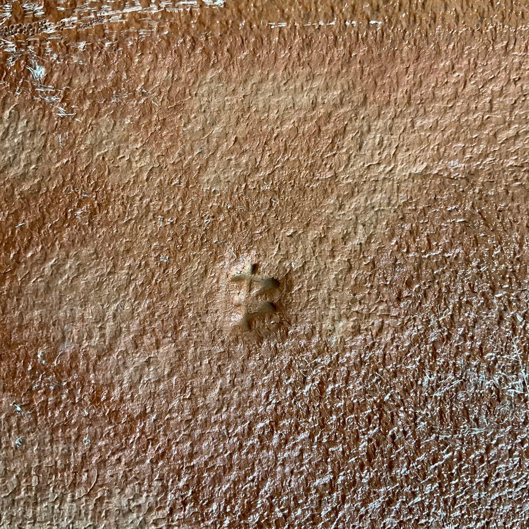 備前焼　人間国宝藤原雄先生監修南燦窯作　備前緋襷四方板皿