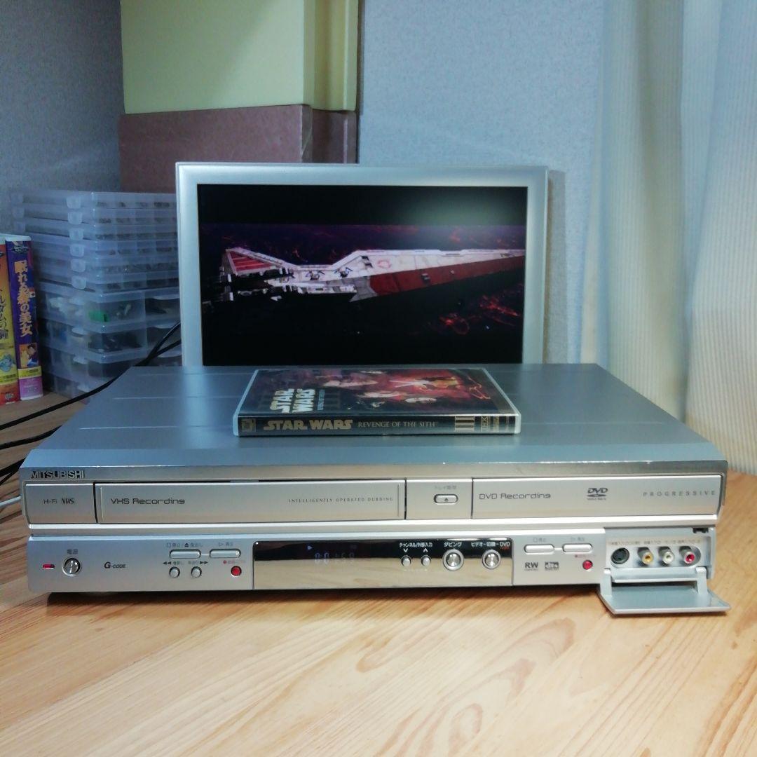 (訳あり)MITSUBISHI VHS/DVDレコーダー【DVR-S300】