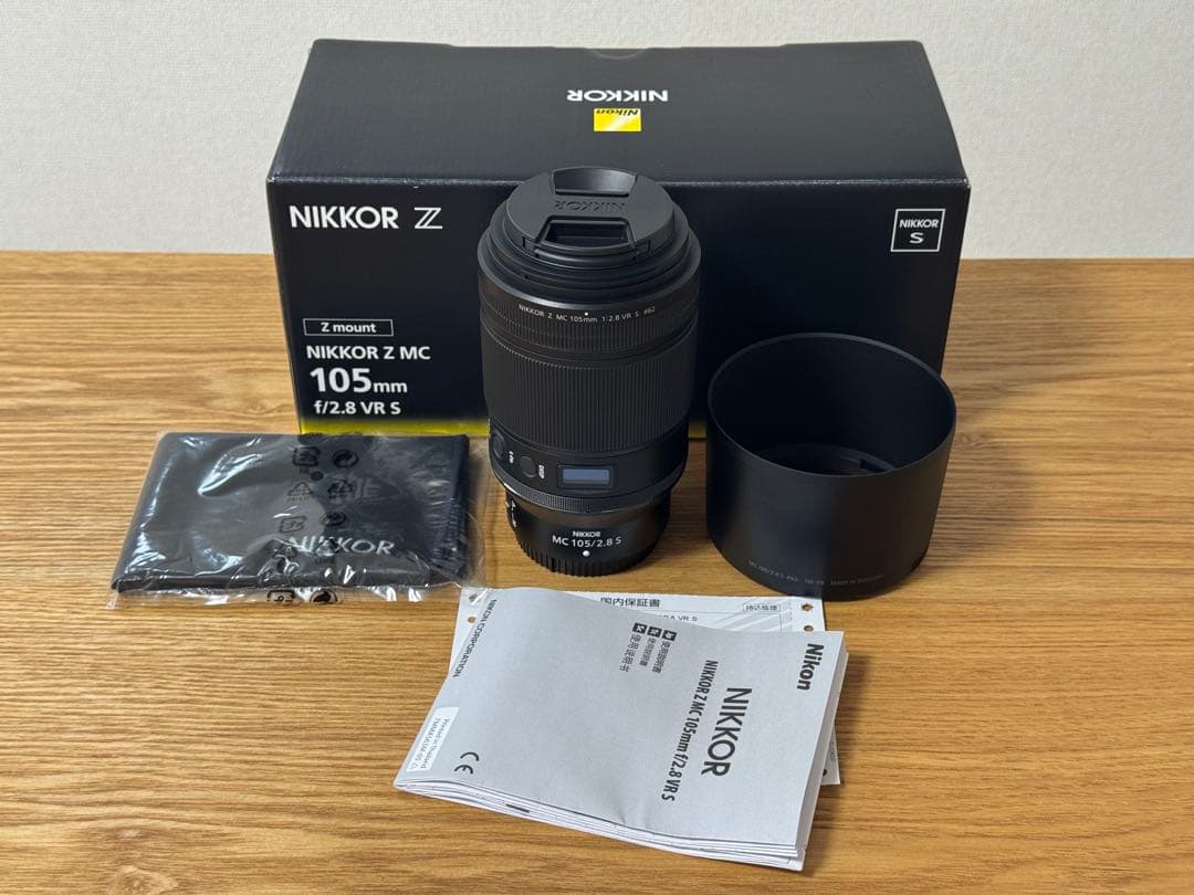 【極美品】NIKKOR Z MC 105mm f/2.8 VR S