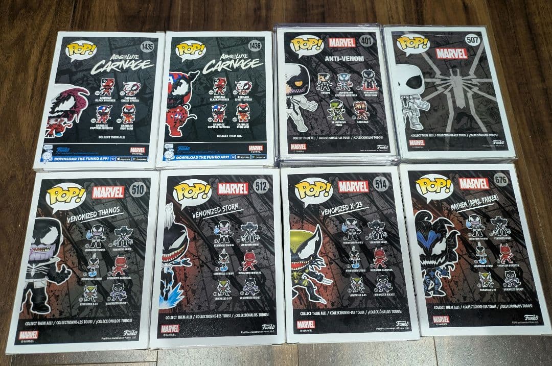 funko pop VENOM（ヴェノム） ✕ ８点セット