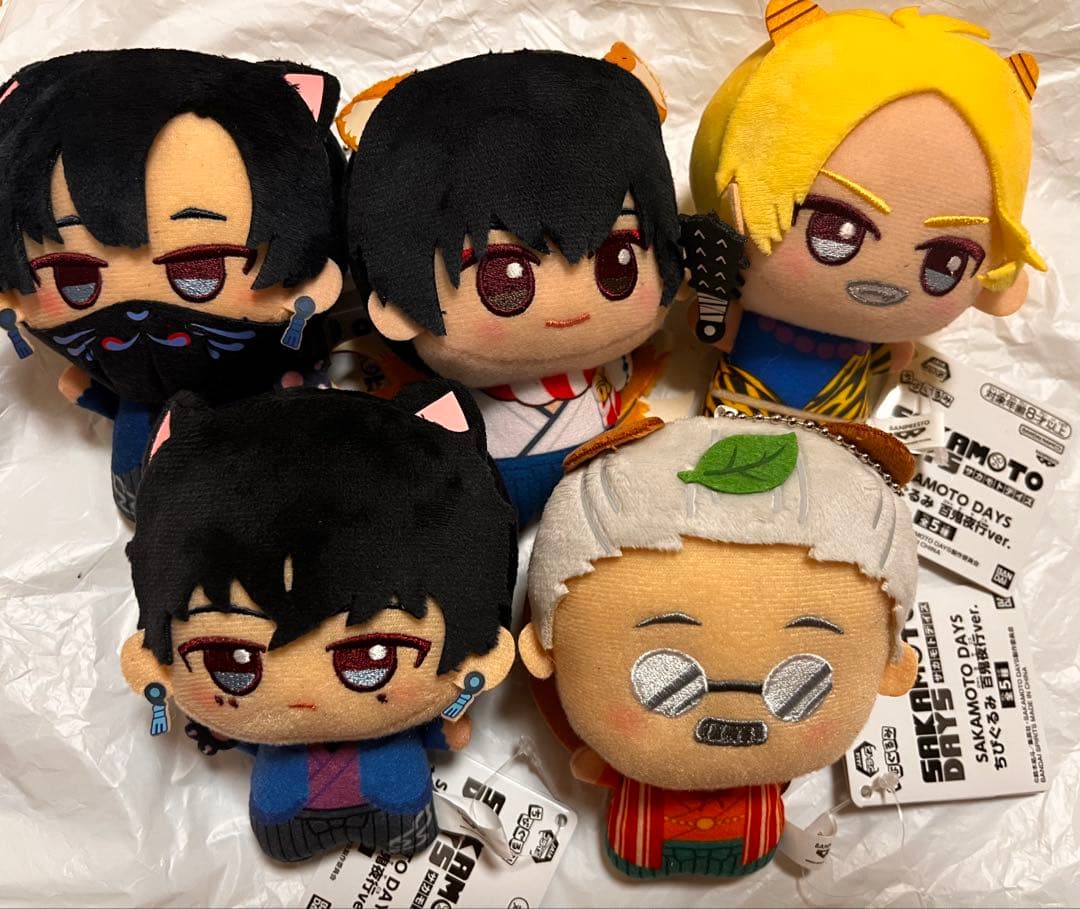 SAKAMOTO DAYS ちびぐるみ 百鬼夜行ver. 全種セット