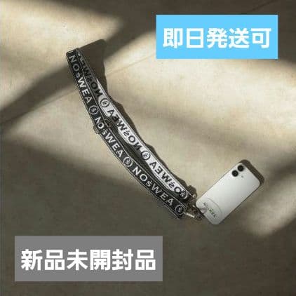 【新品未開封品】NOśWEA マルチ ショルダー(ブラック×ホワイト) 花村想太
