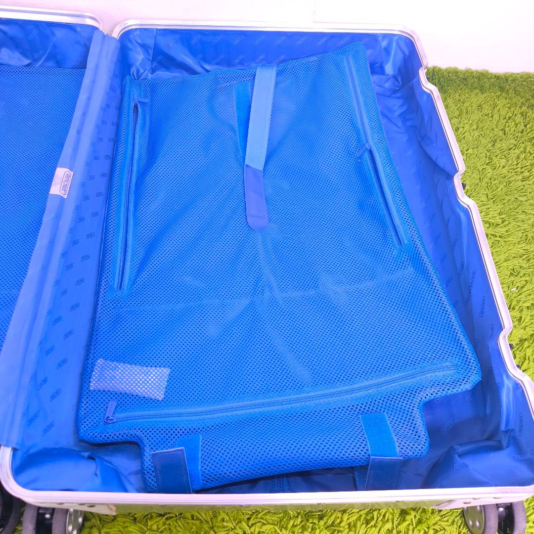 廃盤 青ロゴ リモワ トパーズ 932.77 104L 4輪 キャリーケース