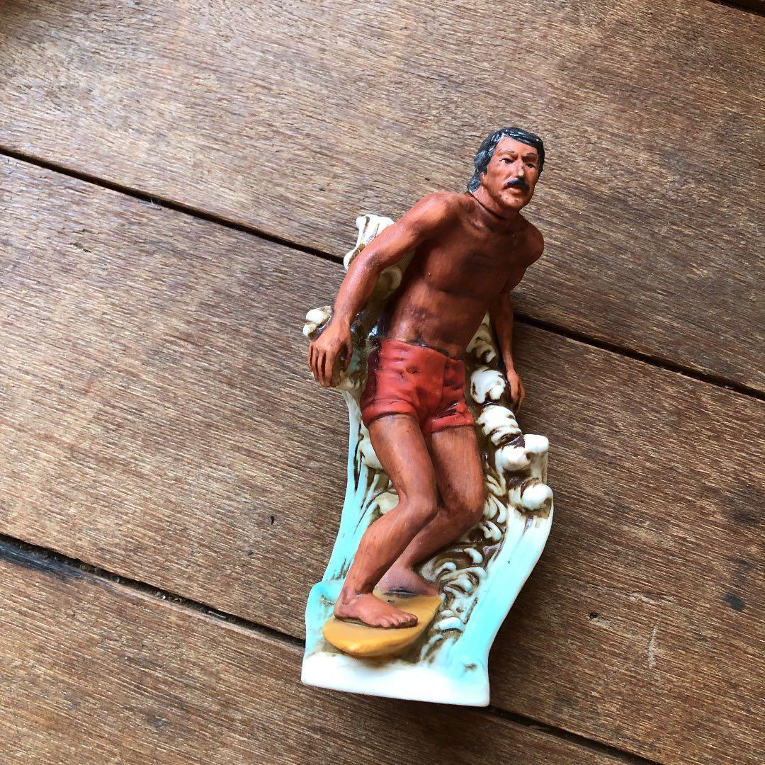 ハワイ　アロハシャツ　サーフ　サーフィン　ティキ　オブジェ