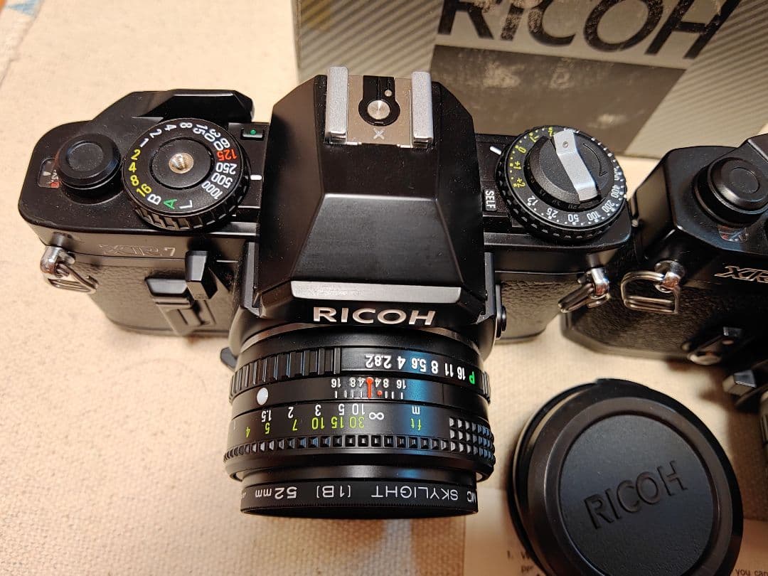 RICOH XR-1000S XR-7 フィルムカメラセット