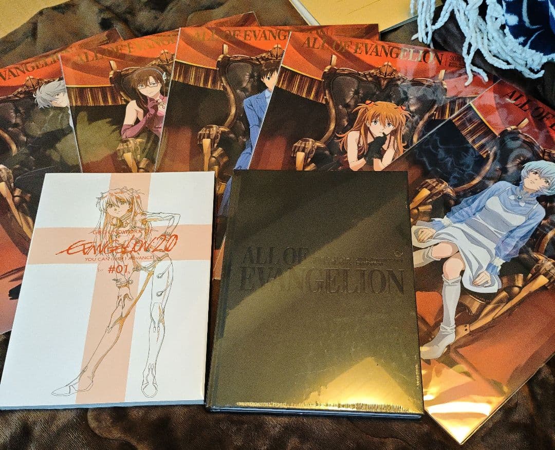 『ALL OF EVANGELION』 公式図録　8點まとめ