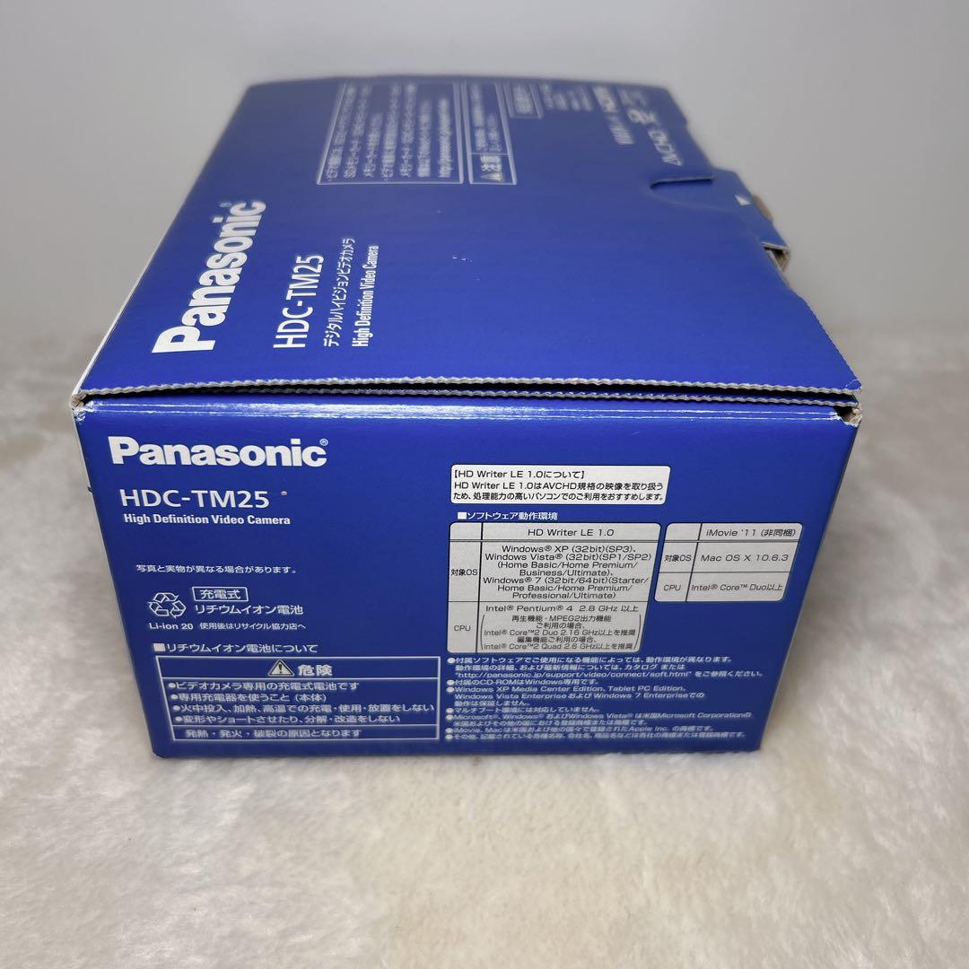 【極美品】Panasonic HDC-TM25 ビデオカメラ 8GB