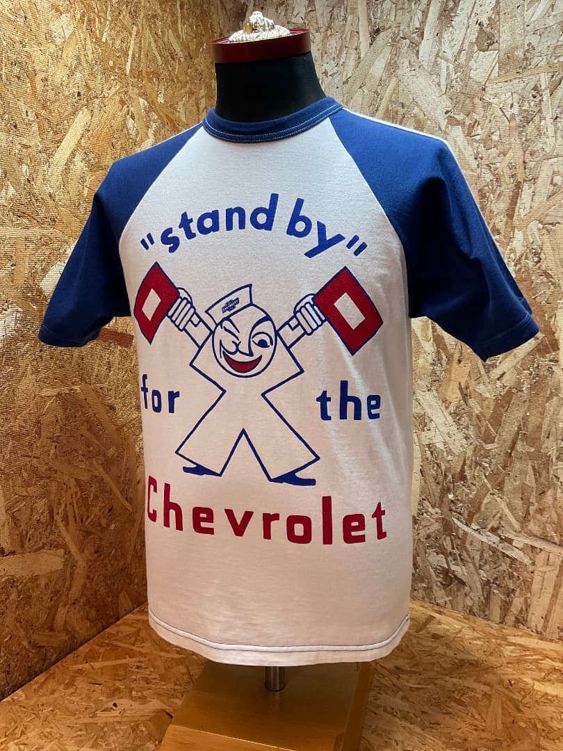 ブートレガーズ CHEVROLET シボレー 半袖 Tシャツ 2トーン S
