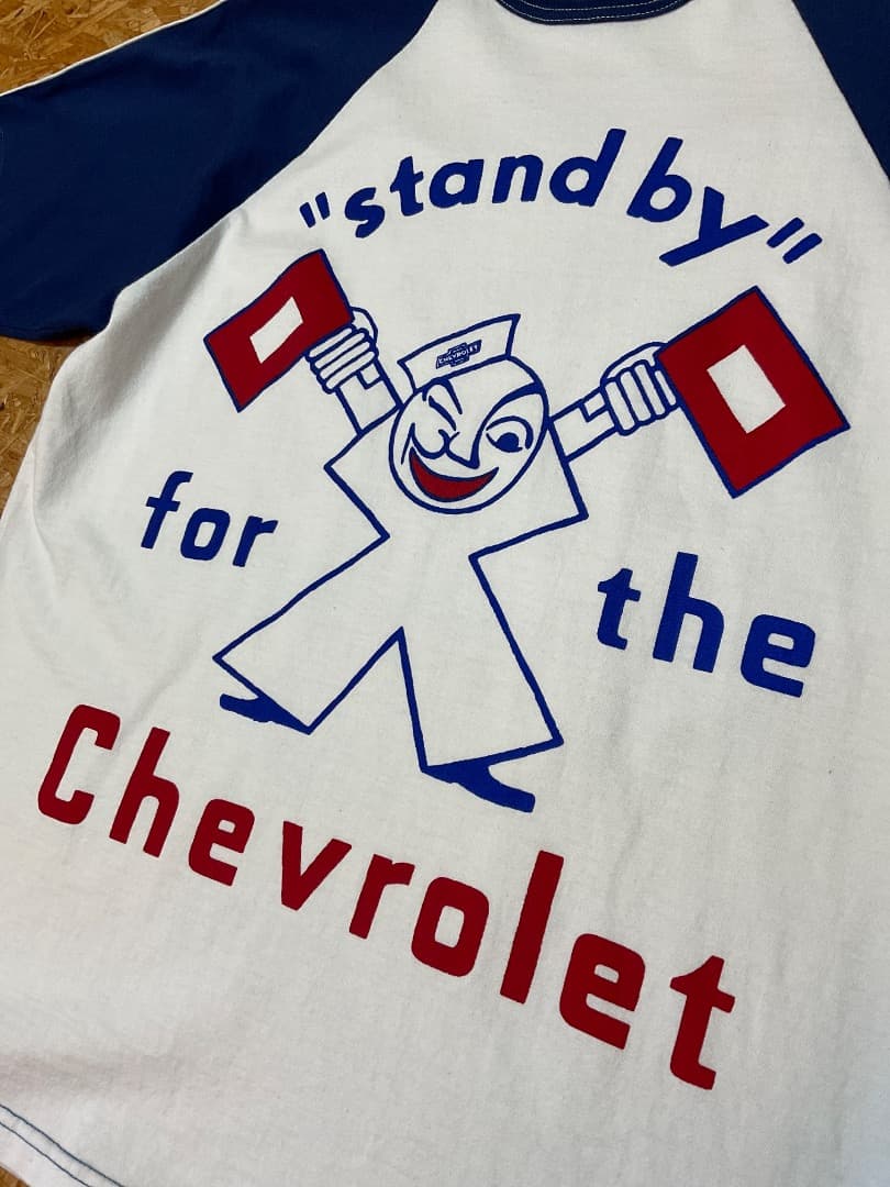 ブートレガーズ CHEVROLET シボレー 半袖 Tシャツ 2トーン S