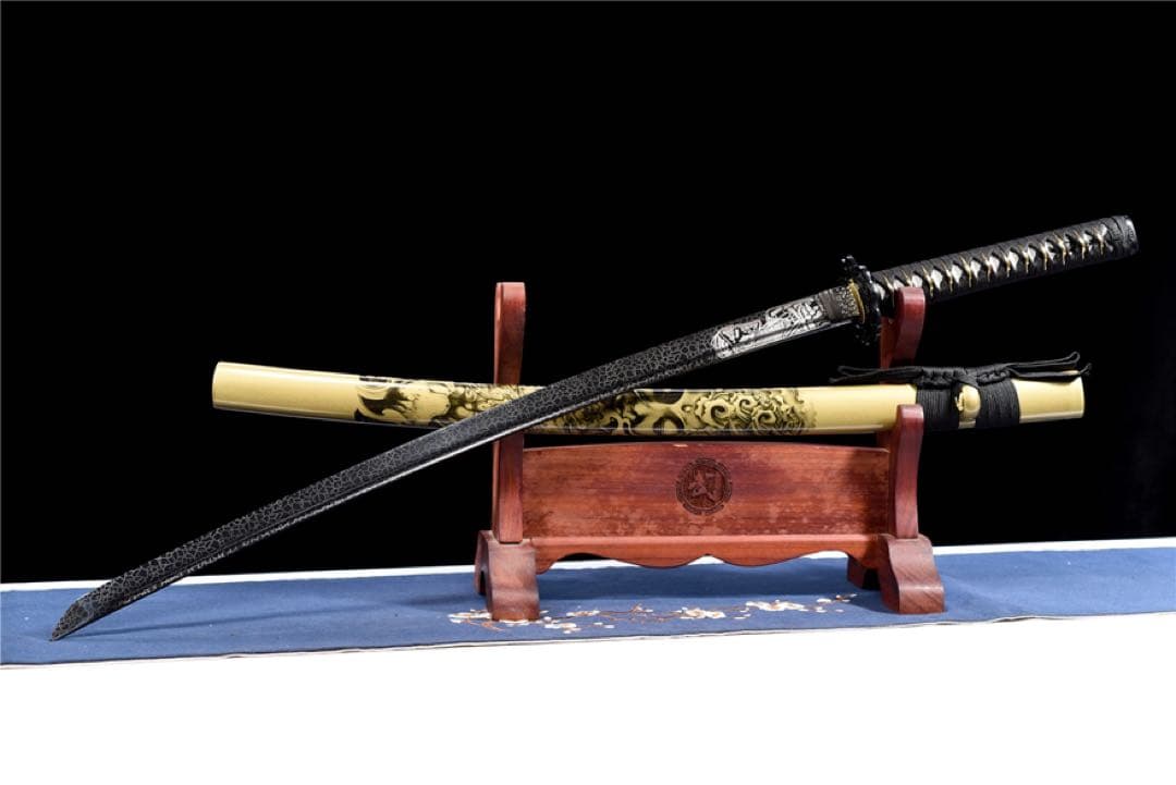 夜魘 刀装具 日本刀 武具 鑑賞刀 居合刀 模造刀 舞踊刀