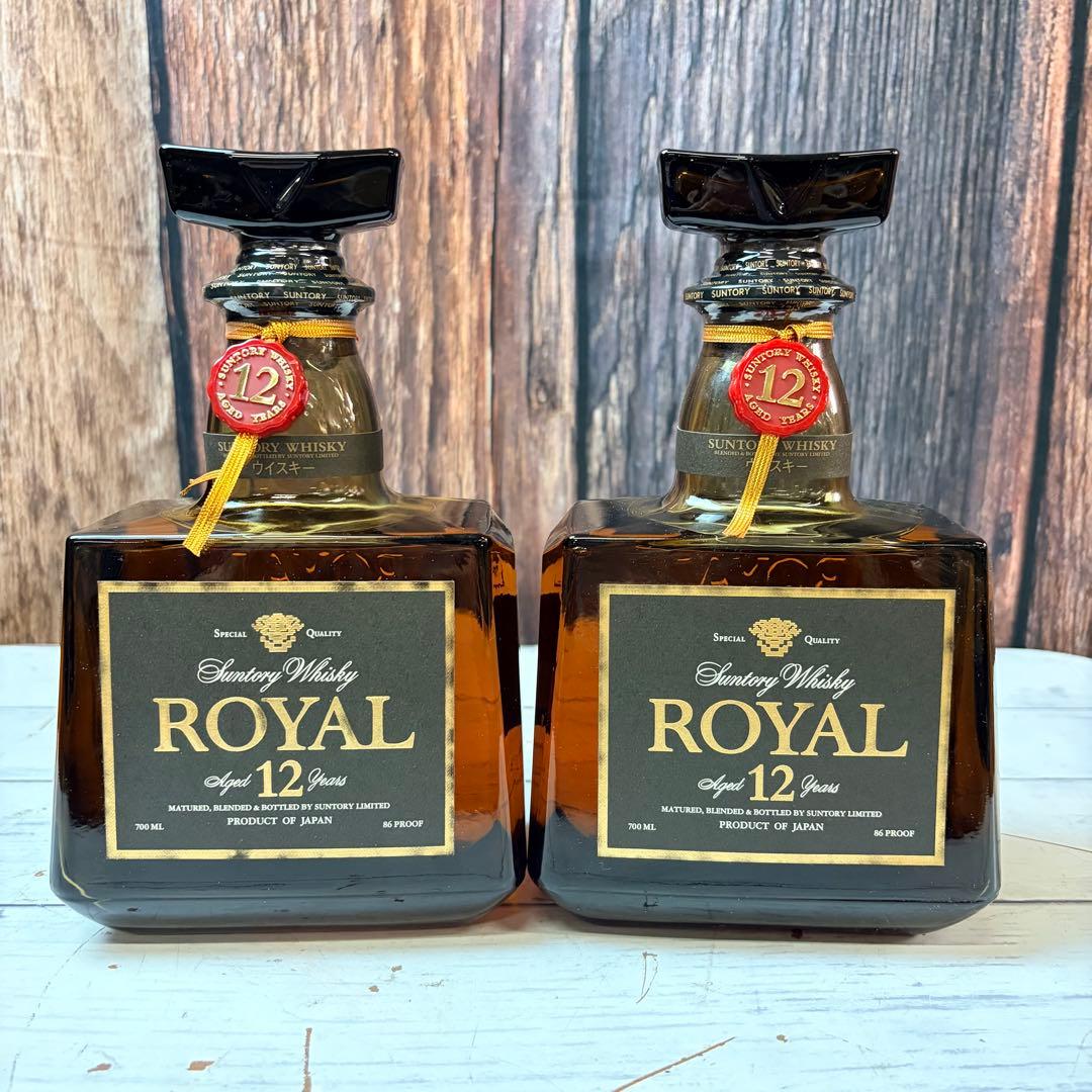 未開栓 SUNTORY サントリー  ローヤル12年 2本セット