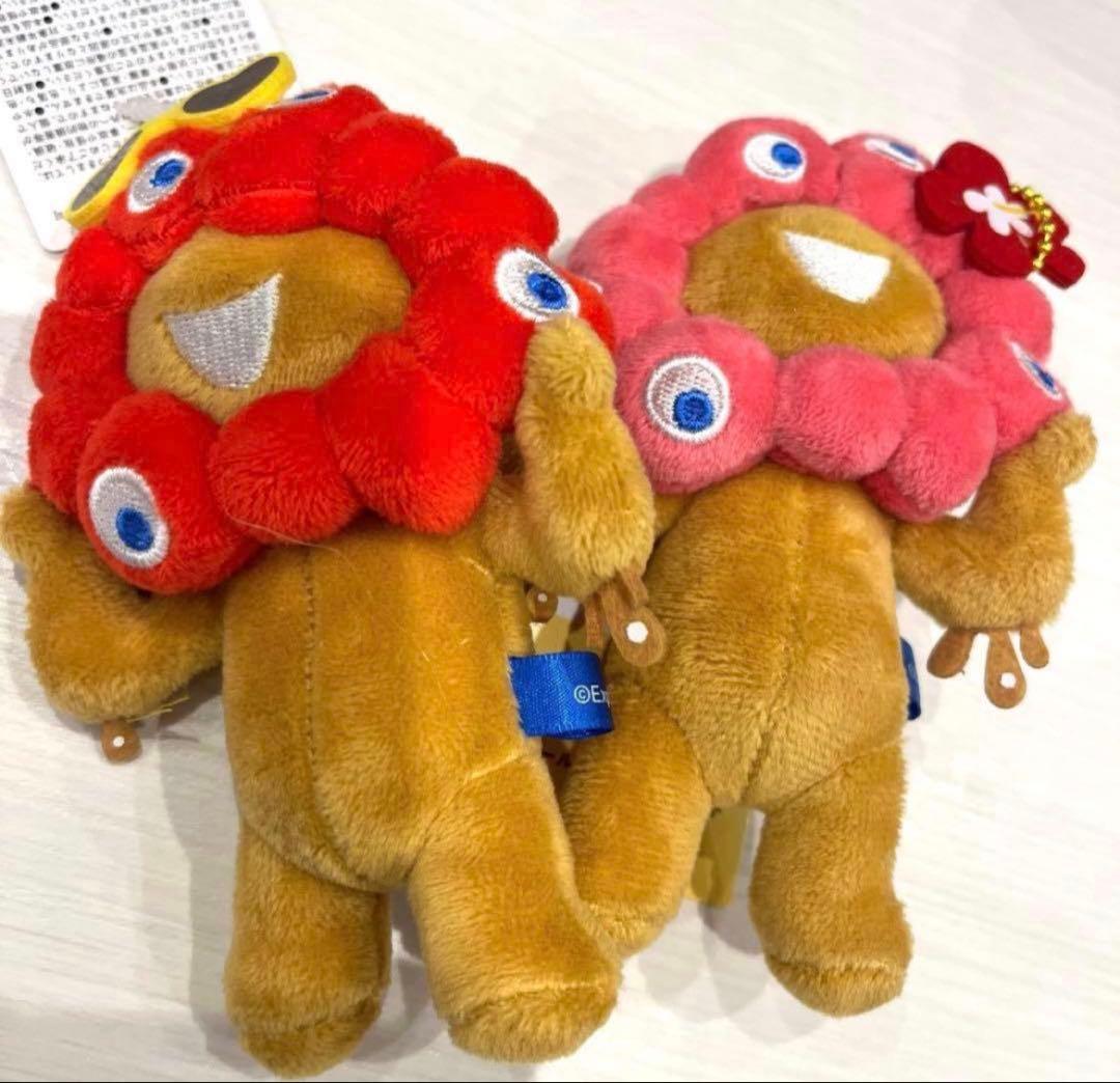 ミャクミャク ボールチェーンマスコット 日焼け