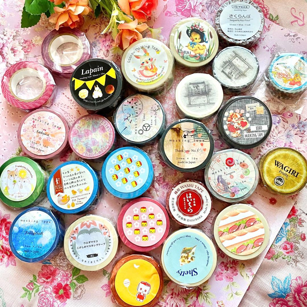 ＊国内マスキングテープ＊26個セットྀི