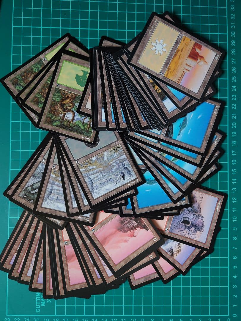 MTG まとめ売り ポータルセカンドエイジ[PO2]基本地形72枚