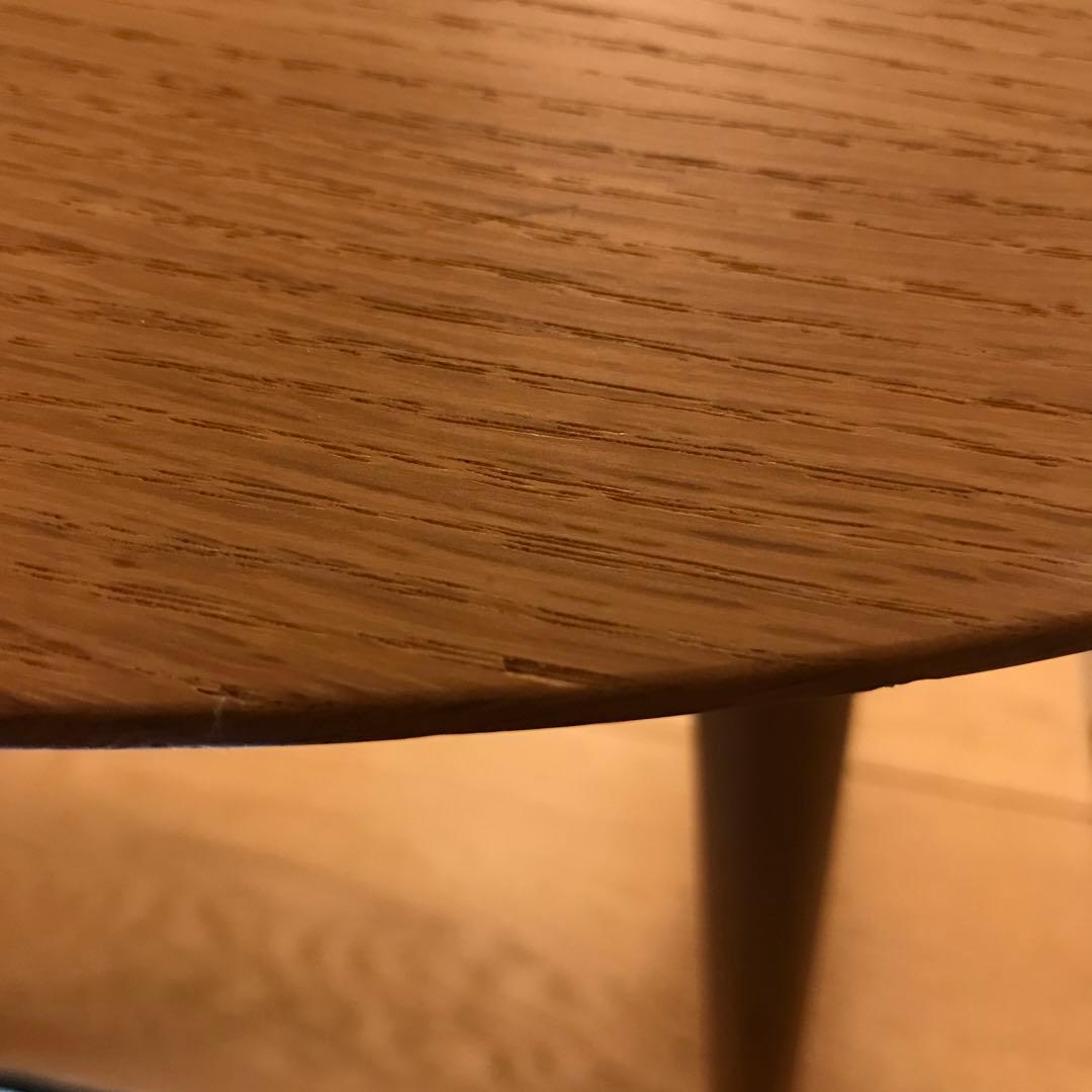 柏木工　サイドテーブル　JTY49 オーク材　オイル塗装　国産