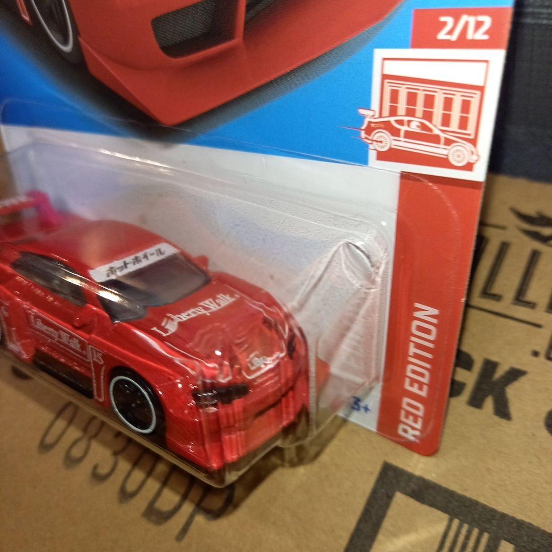 ②ホットウィールLBWKリバティーウォークシルビアS15レッドエディション