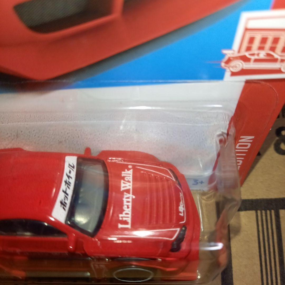 ②ホットウィールLBWKリバティーウォークシルビアS15レッドエディション