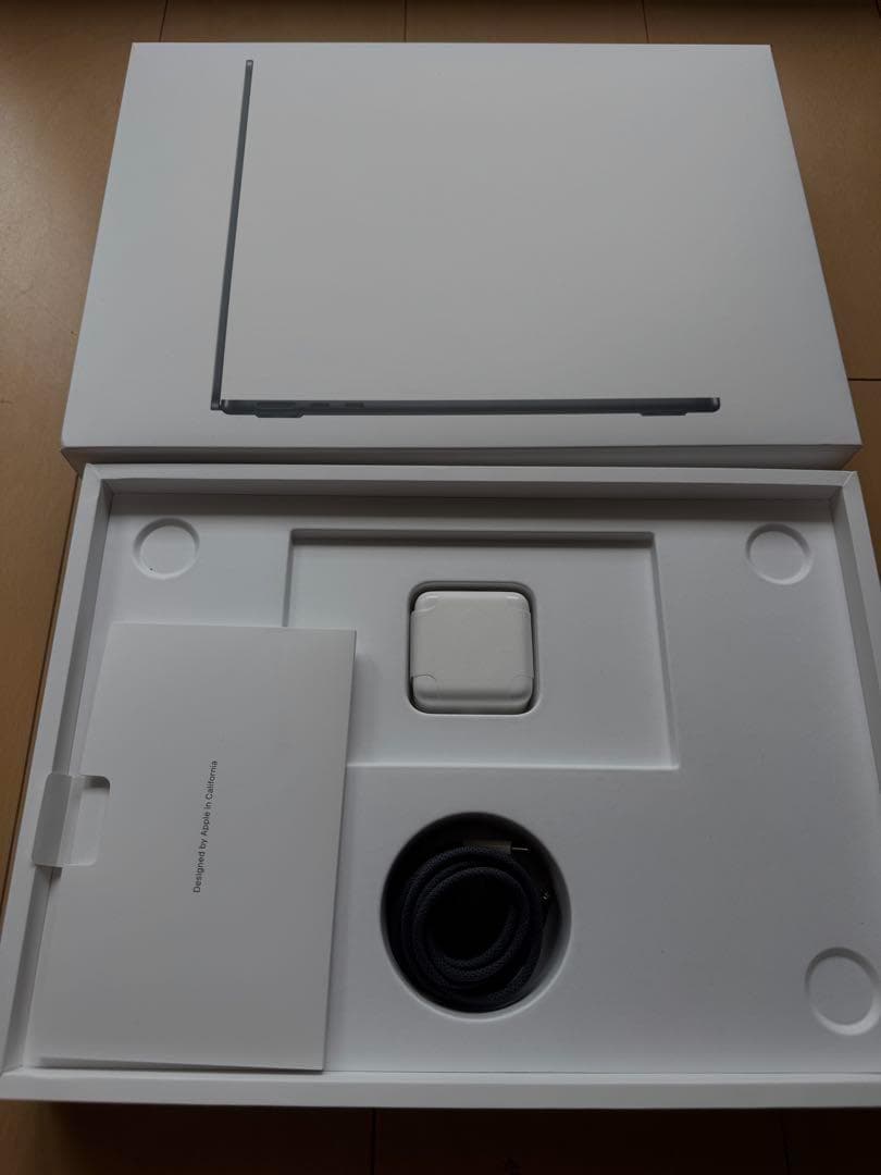 MacBookAir13.6インチM2 512GB 本体 ミッドナイト 美品