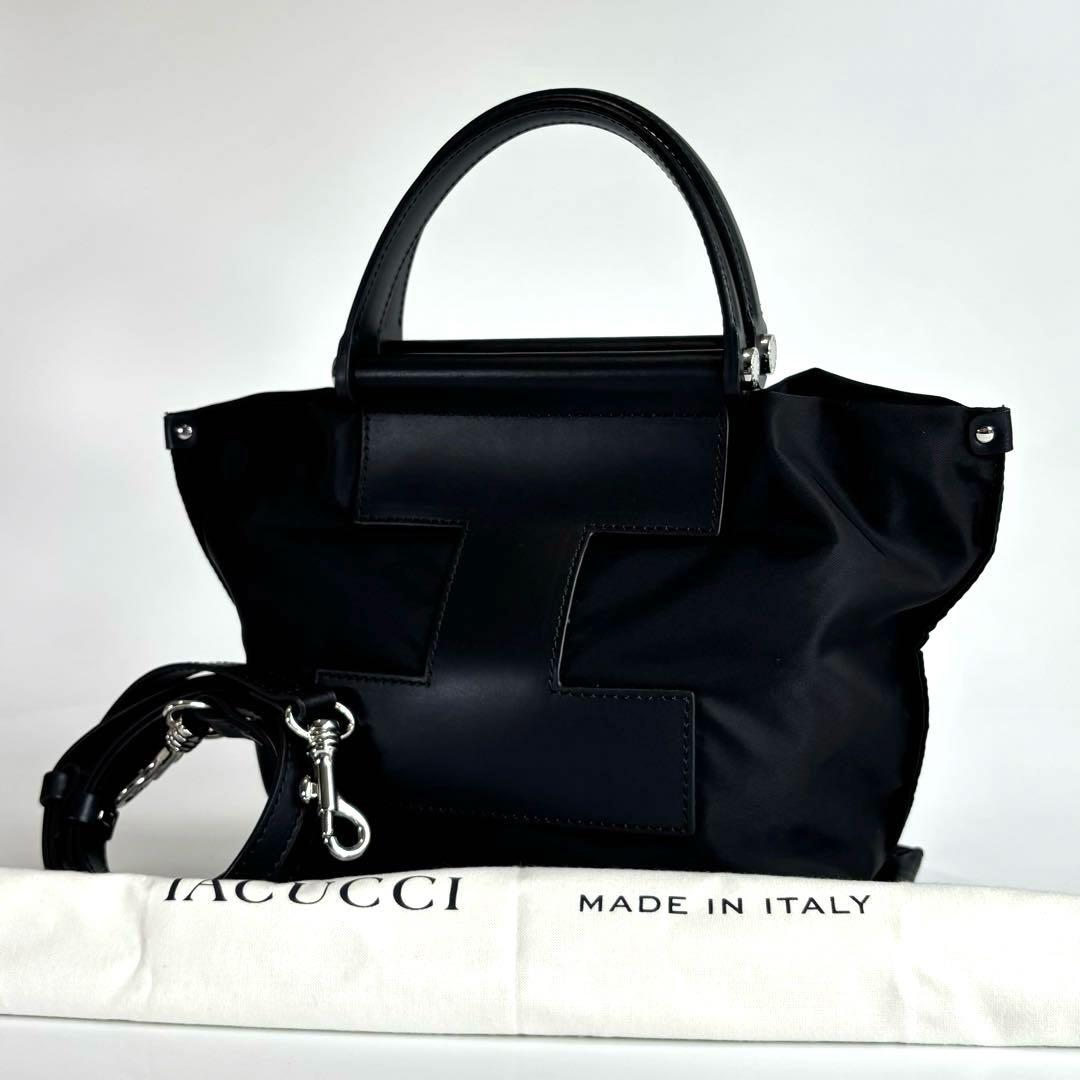 未使用級 イアクッチ ソルベット S ナイロン 2WAY ハンドバッグ RUGA