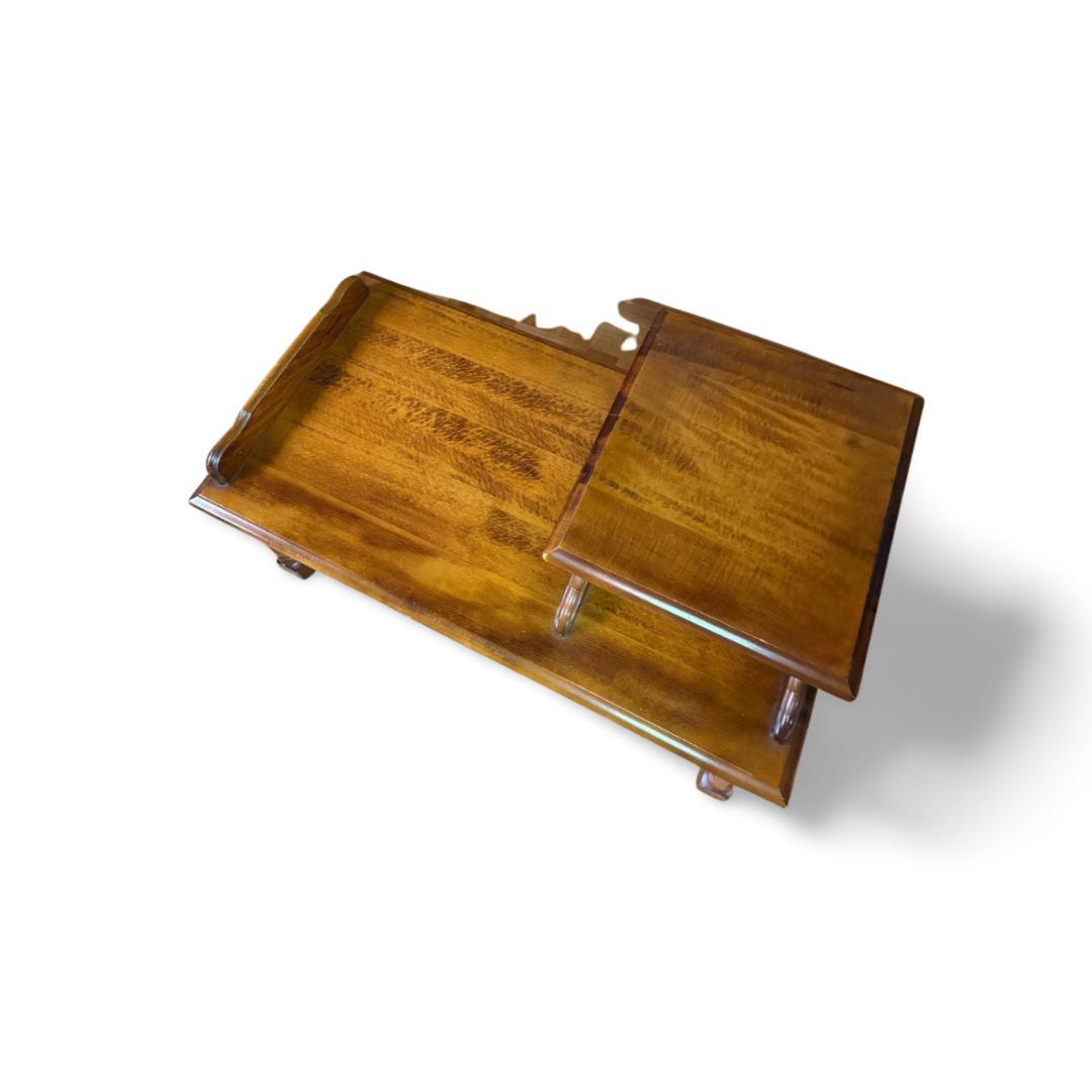 オールドカリモク レトロ テレフォンベンチ 電話台 アンティーク