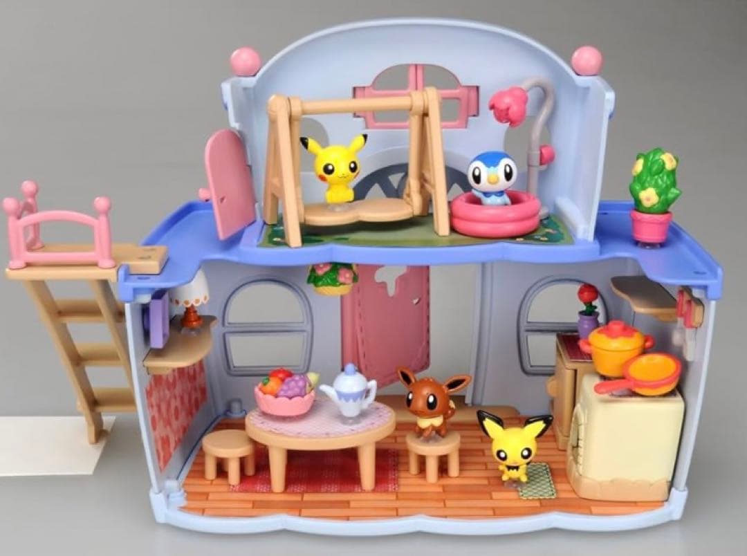 ポケモン　ドールハウス　ピカチュウ　ポッチャマ　202504130635