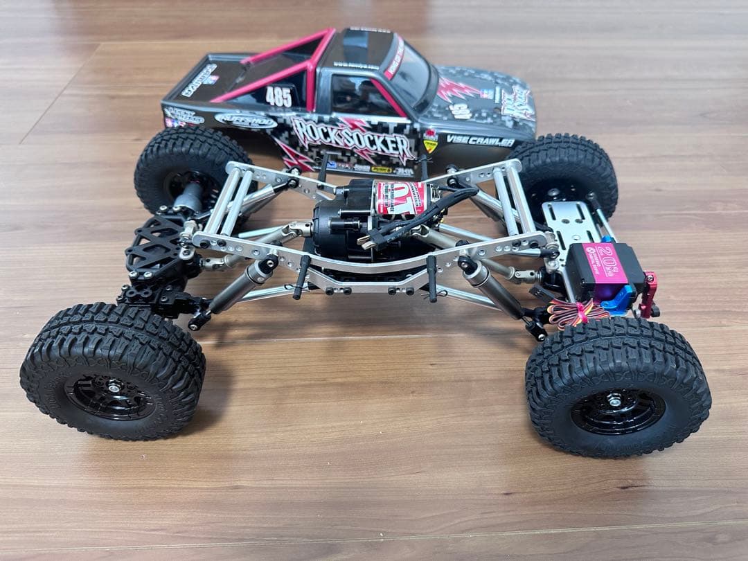 ［CR01 ロックソッカー］　電動RCカー　カスタム品