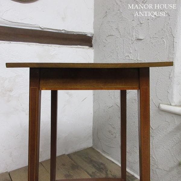 イギリス アンティーク 家具 サイドテーブル オケージョナル 英国 6451d