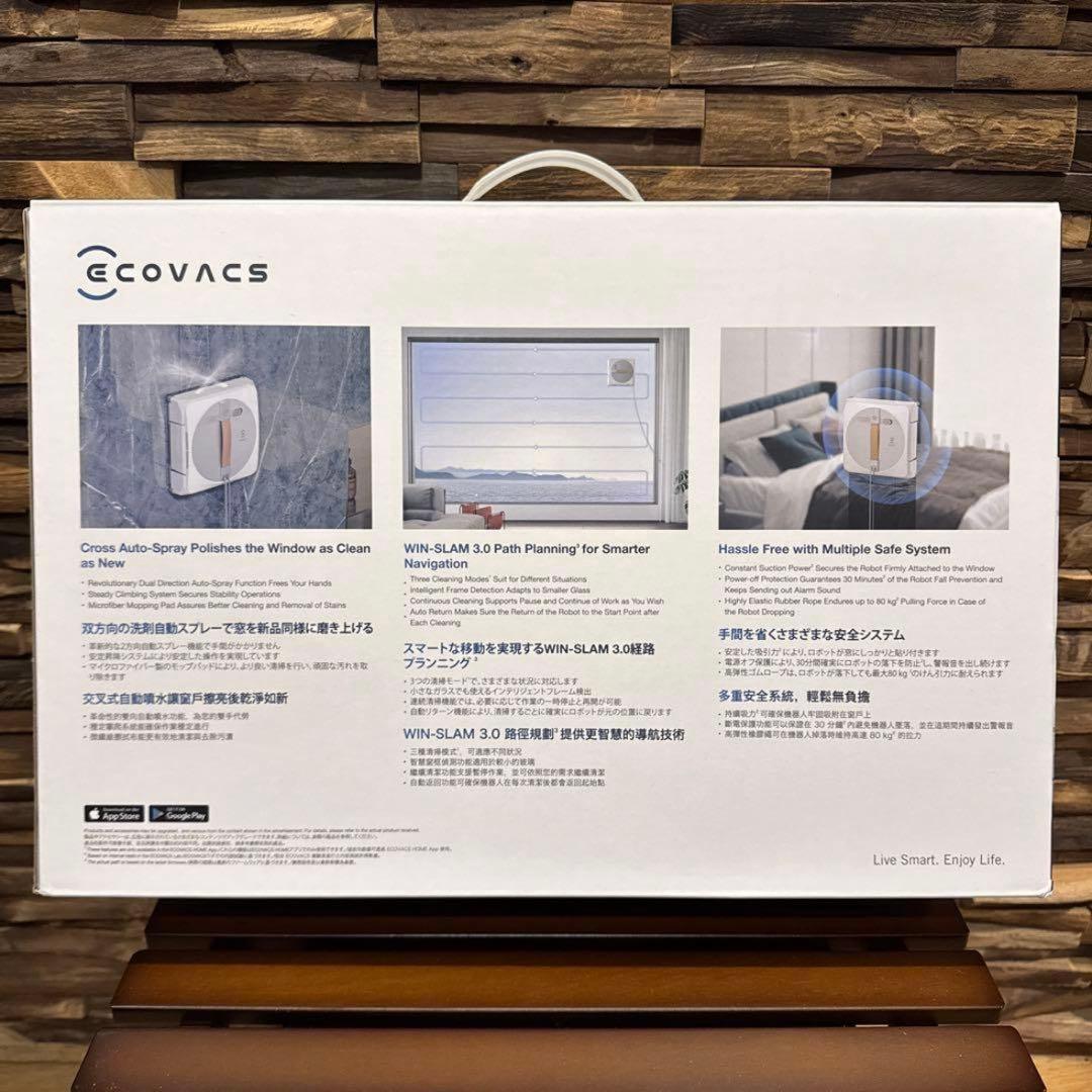 新品 ECOVACS WINBOT W1 PRO 窓掃除ロボット 窓用クリーナー