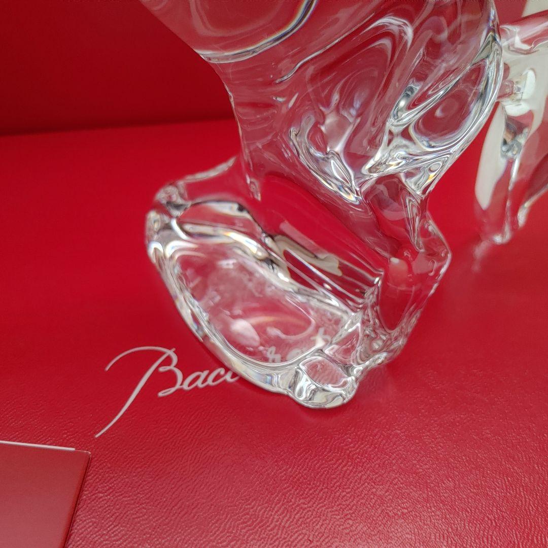 【未使用・美品】バカラ2026年干支Baccaratいななく馬　クリスタル/クリ