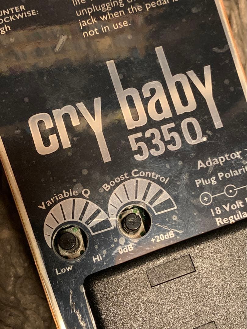 Jim Dunlop Cry Baby 535Q ギターエフェクター