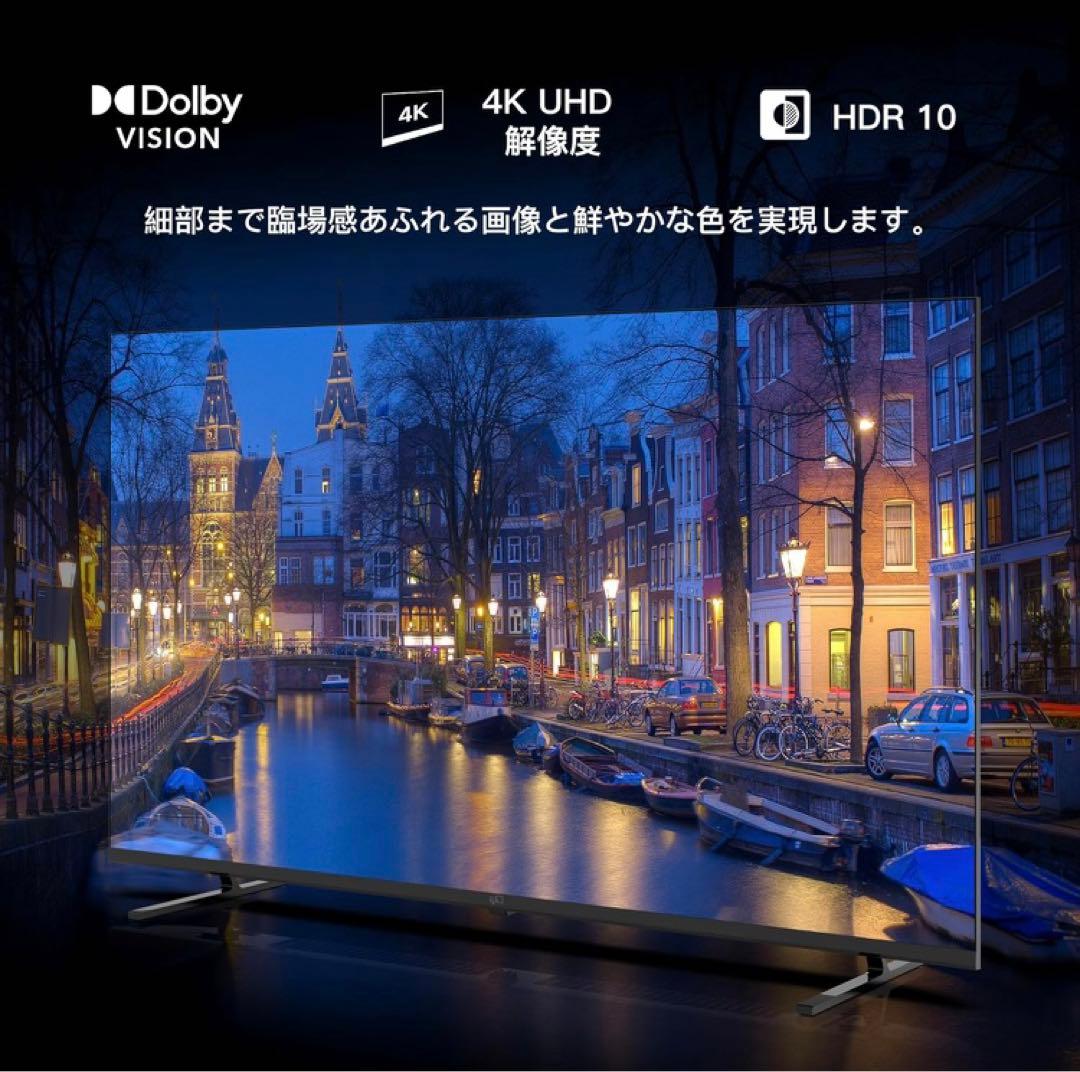 K 購入者確定 FPD チューナーレス スマートテレビ 4K 65インチ