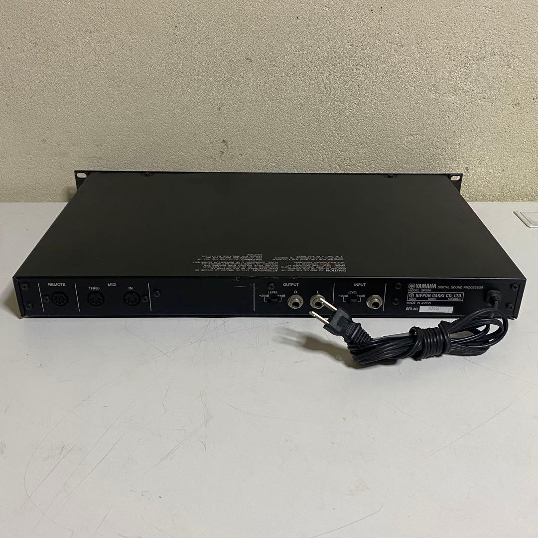 通電確認済み YAMAHA デジタルサラウンドプロセッサー SPX90 日本製