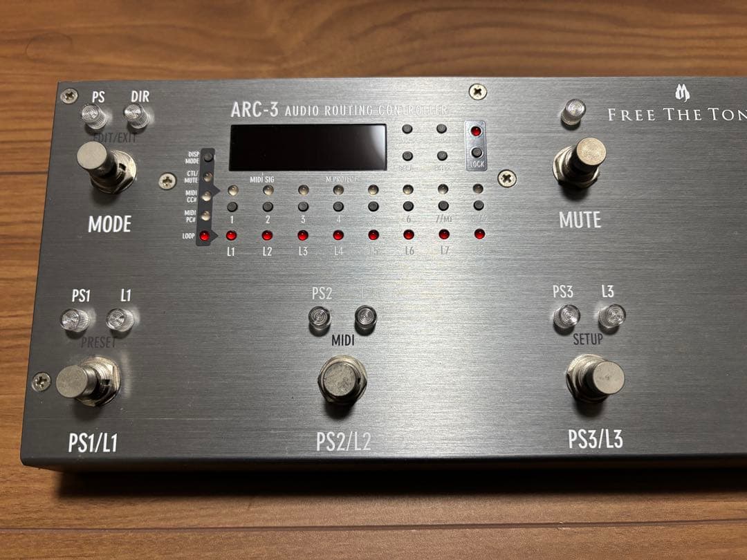 FREE THE TONE ARC-3 オーディオルーティングコントローラー
