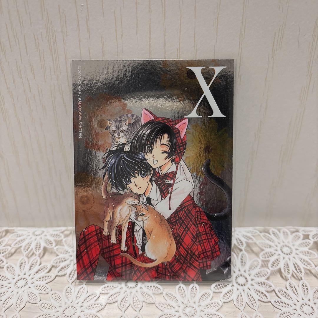 CLAMP X スペシャルシルバーカード　75 no.3