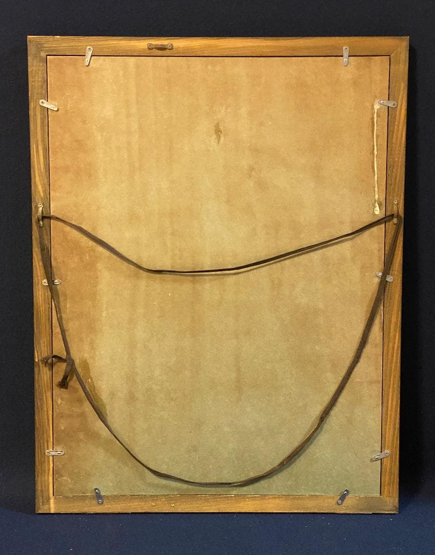 「真作」秋山巌 「てふてふ天へ 山頭火」97/200　額装　サイン入り