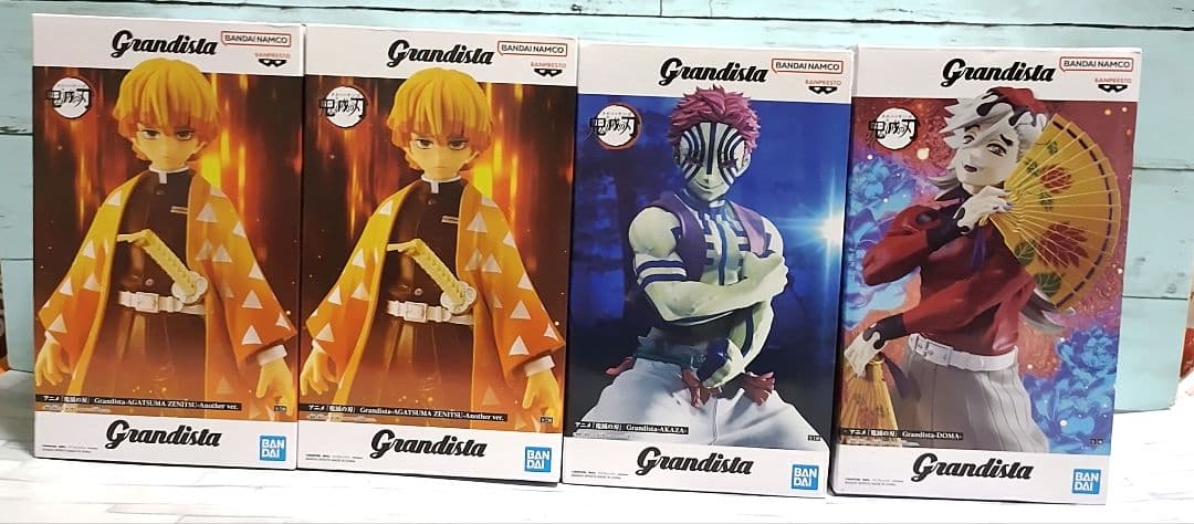鬼滅の刃 Grandista 猗窩座 童磨 我妻善逸 4体セット